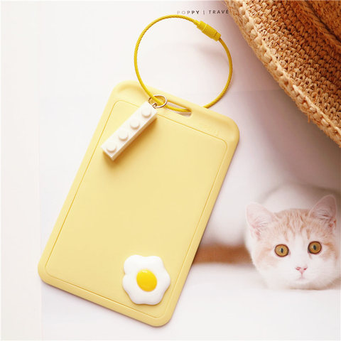 创意清新硬壳可爱粉嫩饭卡卡套学生校园卡壳公交卡套女带钥匙扣