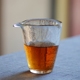 水晶锤目纹玻璃公道杯茶漏套装加厚耐热日式分茶器海锤纹功夫茶具