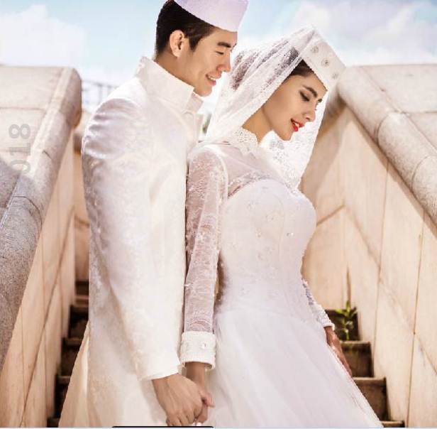 回族婚纱_穆斯林回族婚纱礼服影楼结婚主题情侣回族婚纱优惠券