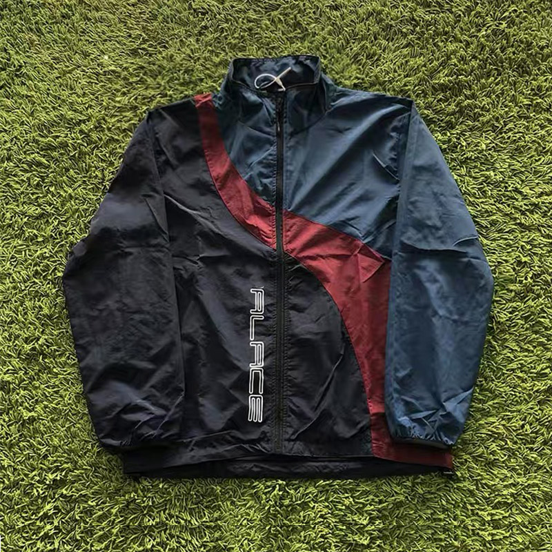 VV PALACE WAVE RUNNER SHELL TOP 波浪拼色字母印花複古風衣夾克在類目 男裝, 風衣中 - 來自Buy2taobao.com提供專業的淘寶代購服務