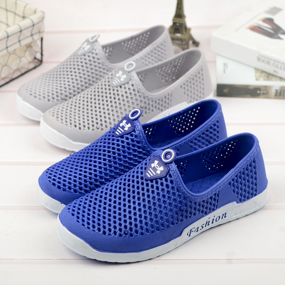 summer Crocs non-slip The thickness of the bottom Work shoes waterproof plastic cement Beach shoes Hollow ventilation Net surface Sandals The bird's nestin the Men's Shoes, Sandals category - from Buy2taobao.com to provide professional Taobao agent buy service