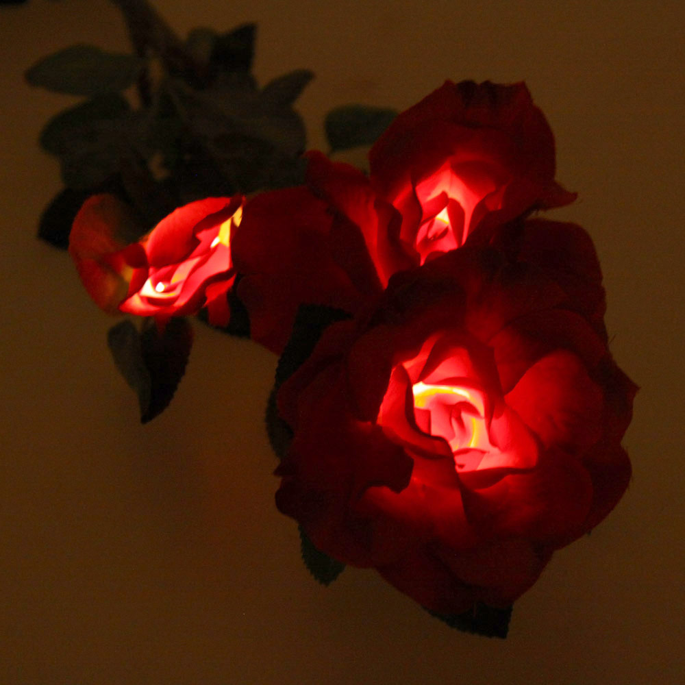 3 Rose Flower LED Lamps Solar Power Flowers Ni-MH Battery La|ruв категории ZIPPO/швейцарский армейский нож/очки, курить, другие - от Buy2taobao.com для оказания профессиональной услуги покупки агента Taobao