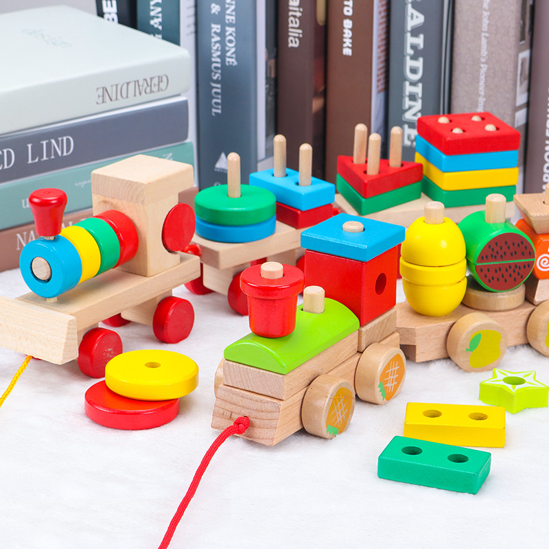 婴幼儿童拼装积木玩具0-1-2-3-6周岁 男女孩宝宝早教益智形状配对