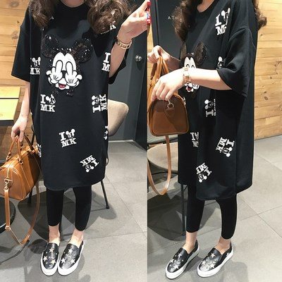 香港新款連衣裙200斤胖mm夏裝打底衫韓版寬松大碼中長款寬松t恤女在類目 女裝/女士精品, 大碼女裝中 - 來自Buy2taobao.com提供專業的淘寶代購服務