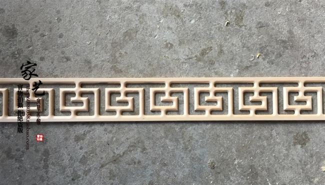木雕回纹线条图片