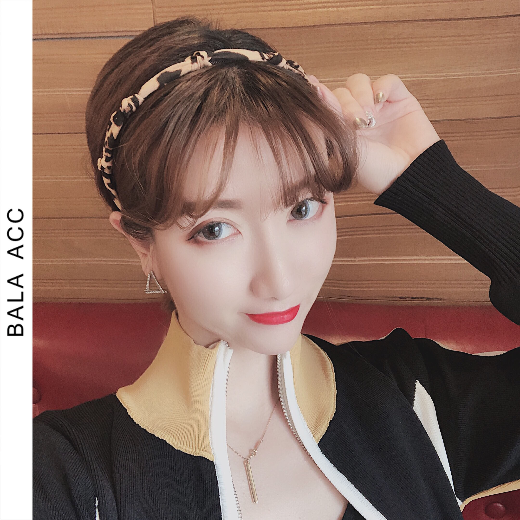 基础款发箍细边防滑带齿韩国磨砂洗脸发饰百搭可爱配饰森女系头箍