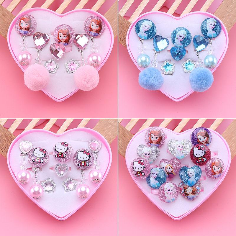 children Earrings Pierced ears Painless baby princess lovely Cartoon girl Earrings Ear clip girl Ear jewelry giftin the Accessories/Fashion Jewelry, Earring , Ear clip category - from Buy2taobao.com to provide professional Taobao agent buy service