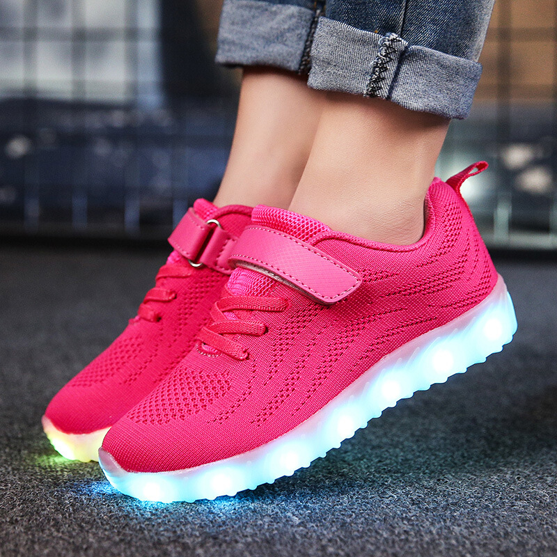 Disney Spring Children led Light shoes Boy Colorful lights USB charge luminescence girl Flashin the Shoes/Baby Shoes/Parent-child shoes , Sports shoes category - from Buy2taobao.com to provide professional Taobao agent buy service