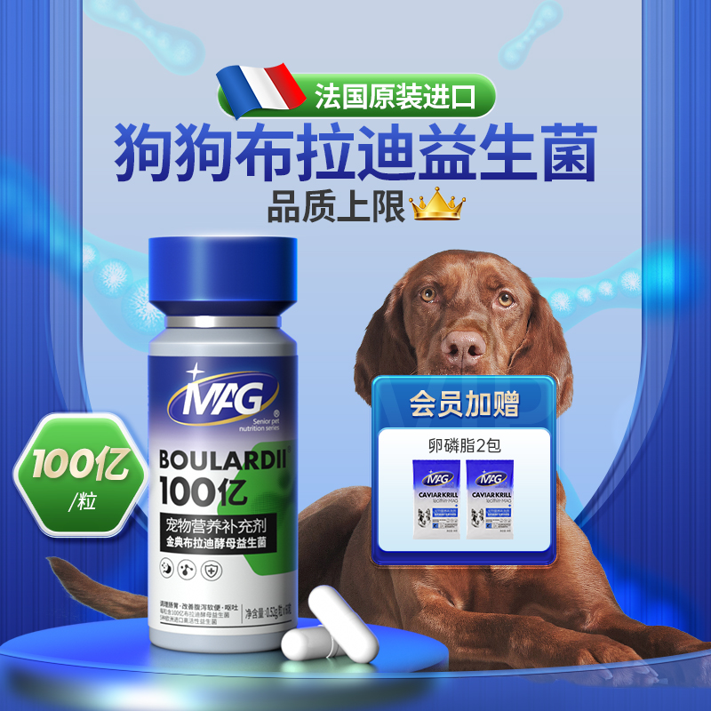 mag犬用布拉迪益生菌狗狗调理肠胃