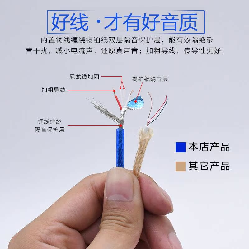 XH-T154 屏蔽型高档音频线XH2.54-3P端子+3.5mm插头功放板音频线|ruв категории видео электрических приборов, видео бытовой арматура, катанки - от Buy2taobao.com для оказания профессиональной услуги покупки агента Taobao