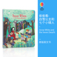 Usborne Peep Inside a Fairy Tale Snow White 尤斯伯恩旗舰店 白雪公主 偷偷看系列 童话故事 英语绘本 纸板洞洞翻翻书 英文原版