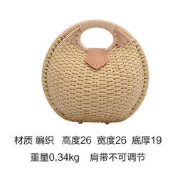 草编包手提复古包ins森系海边度假气质小包包女夏天夏季2020新款
