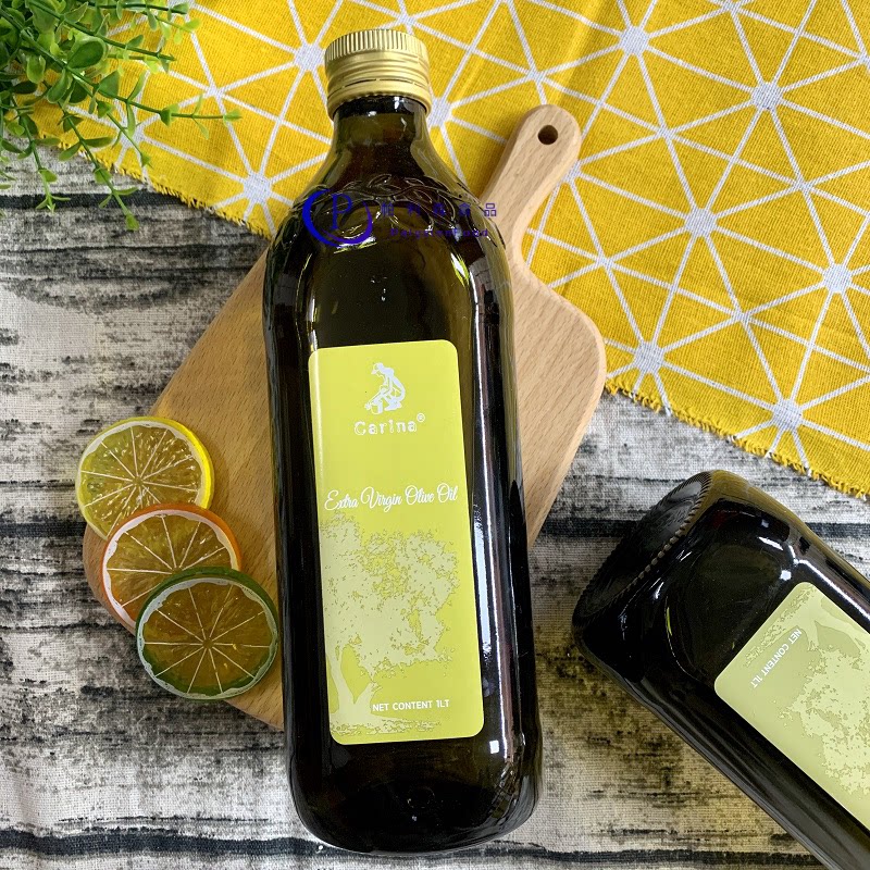 意大利橄榄油 卡丽娜特级初榨橄榄油 extra virgin olive oil 1l
