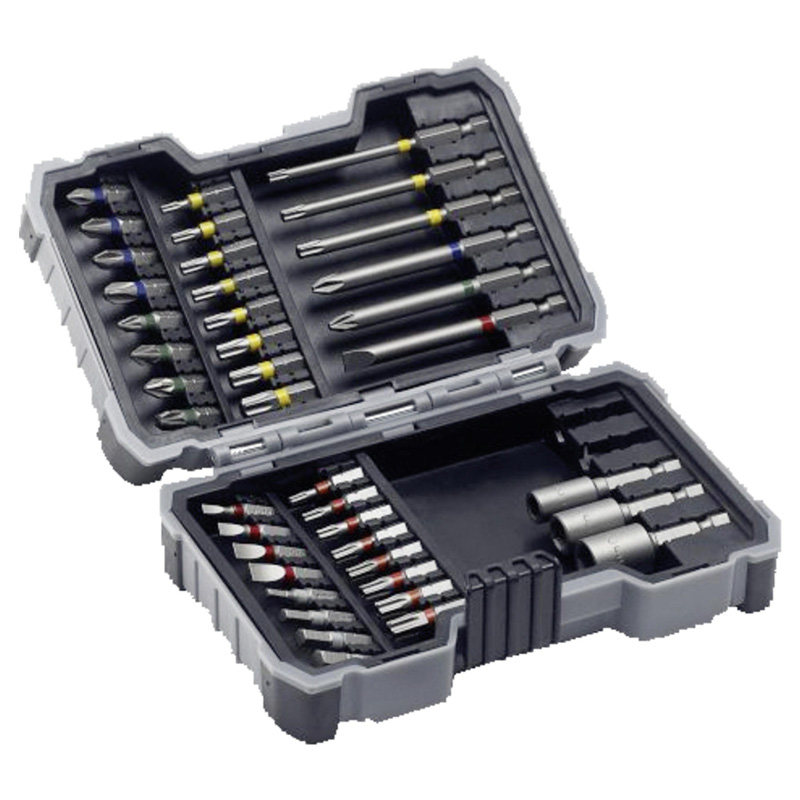 德国bosch钻头套筒43件套装摩托车维修维修工工具箱摩托车维修工具