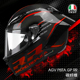 意大利AGV Pista GP RR专业头盔碳纤维头盔户外骑行全盔黑红