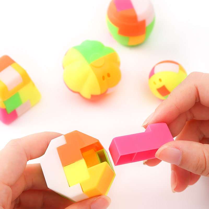 创意迷你拼装积木玩具儿童益智拼插球男生动脑动手怀旧组装魔方球