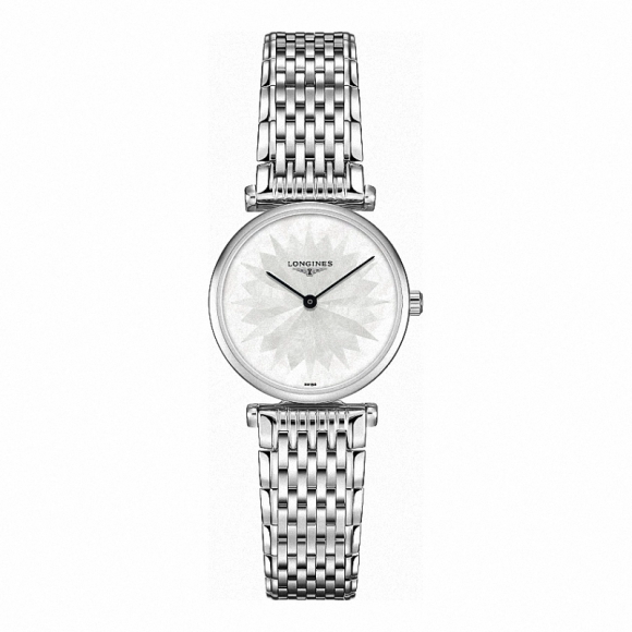 longines浪琴女表嘉岚系列时尚钢带手表瑞士石英表l4.209.4.05.