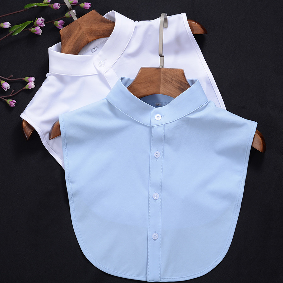 简约立领装饰假领子男女假百搭衬衫