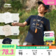 李宁儿童纯棉吸汗透气短袖T恤速干衣2025新款男童装宽松夏装衣服