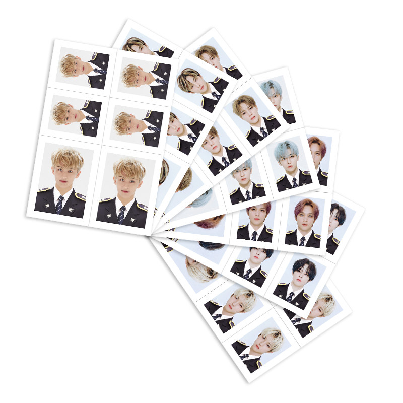 nct dream renjun jeno haechanjaemin jisung 一寸2寸军装证件照