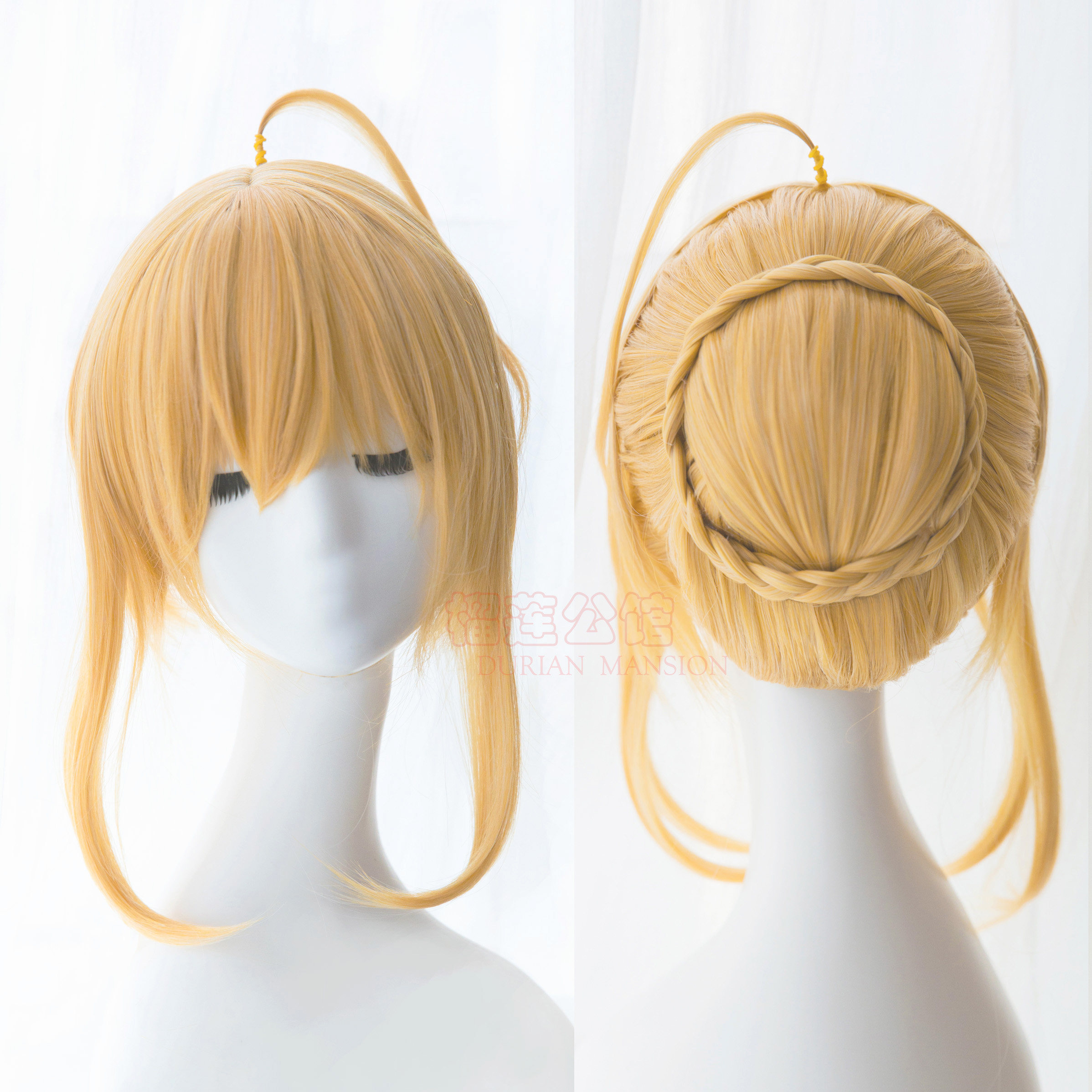 榴莲家三色入saber假发fate假毛cosplay阿尔托莉雅吾王cos格蕾fgo