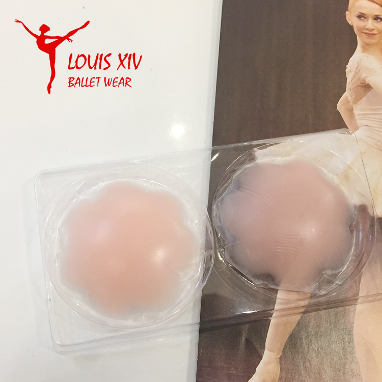 LOUIS XIV胸贴新款芭蕾舞连体服伴侣硅胶乳贴防凸点贴 可反复使用