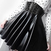 百褶裙女 Ladies y High Waist Skirt Pleated Skirt 百褶裙女 Ladies y High Waist Skirt Pleated Skirt