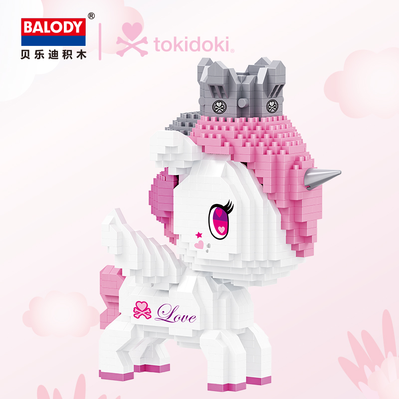 tokidoki 贝乐迪独角兽积木小颗粒拼装儿童成人益智解压玩具礼物|ruв категории плесень играть/Аниме/вокруг/cos/настольные игры, профессиональные авиамодельный спорт/судно плесень/армия плесень/Бла, другие модели - от Buy2taobao.com для оказания профессиональной услуги покупки агента Taobao