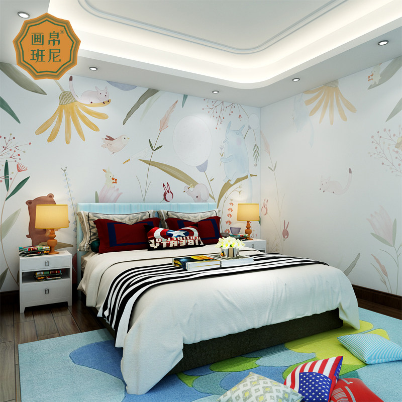 卧室墙绘