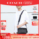 【官方授权】COACH/蔻驰新款男印花相机包时尚商务通勤单肩斜挎包