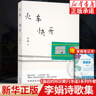 火车快开 李娟现代诗精选集 遥远的向日葵地我的阿勒泰记一忘三二羊道三部曲系列作者 现当代文学散文随笔文学畅销书 花城出版社