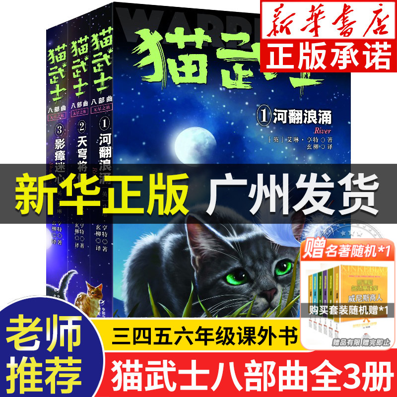 【新书】猫武士八部曲中文版 无星之