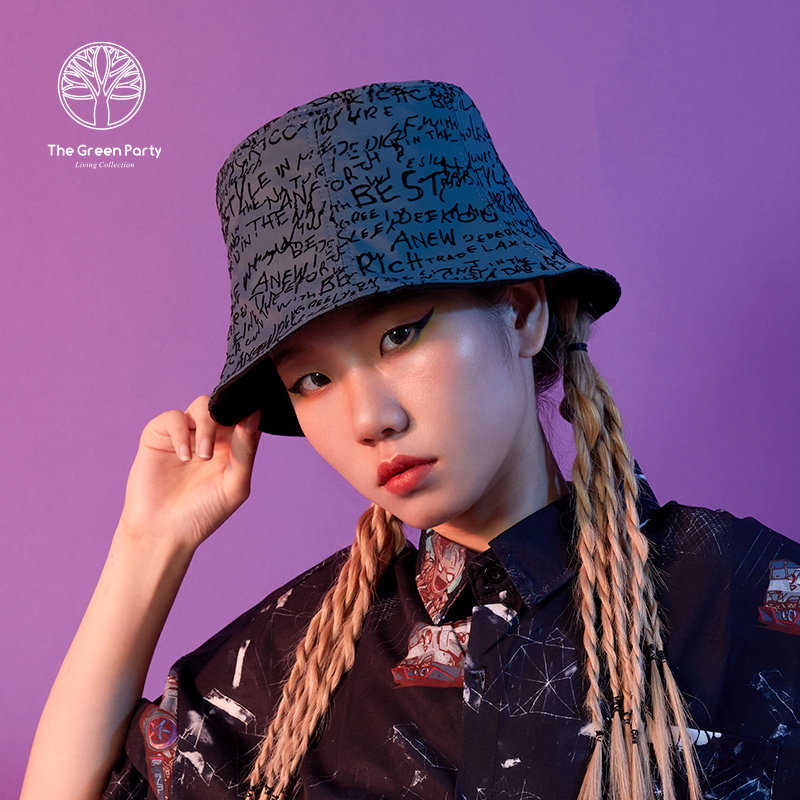 thegreenparty k时尚渔夫帽时尚帽女士帽子秋季休闲个性潮酷帽子