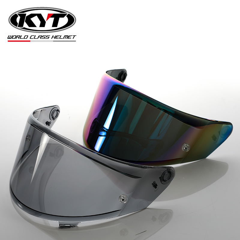 KYT原装配件 头盔镜片 NF-R/GP彩色 茶色 黑色 透明