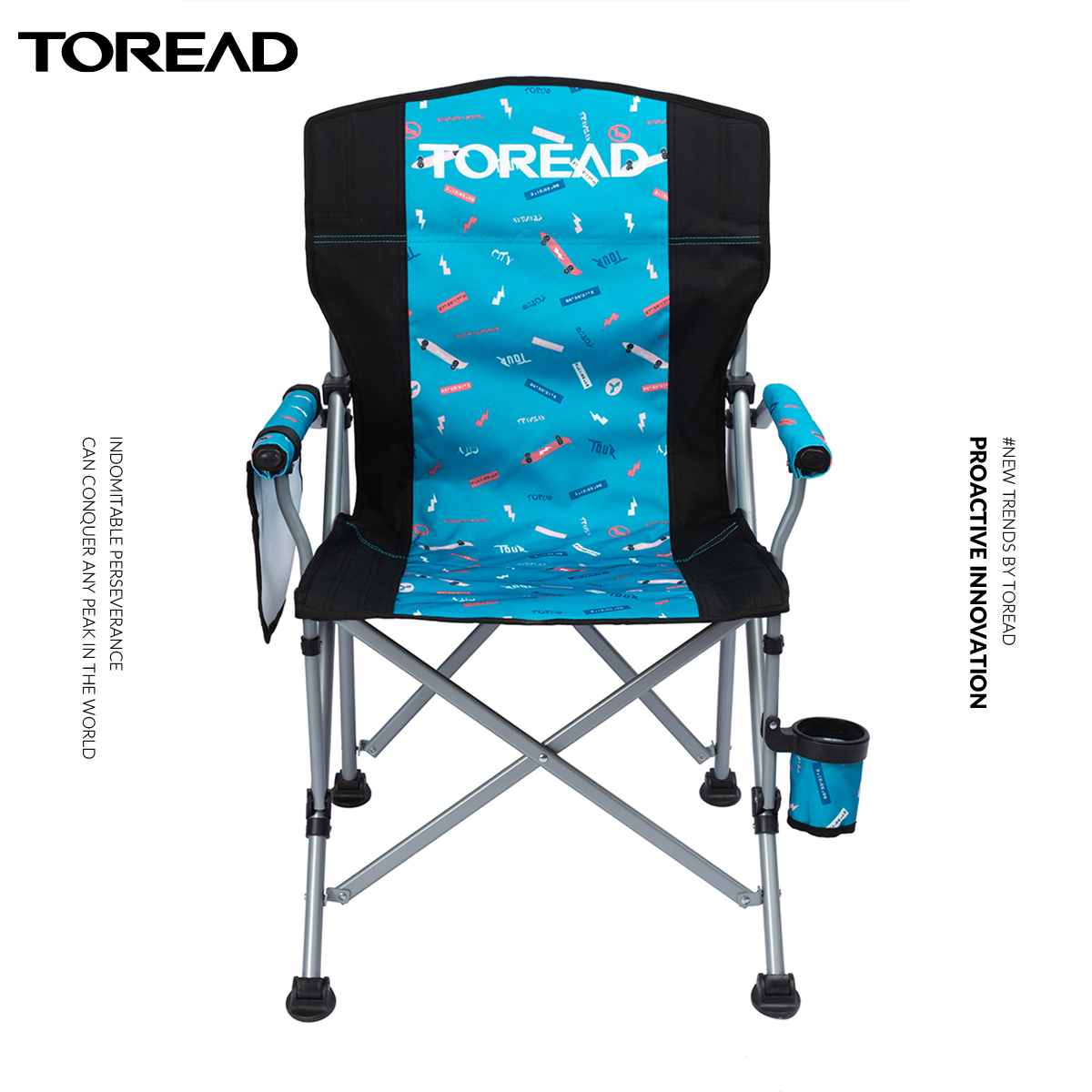 Pathfinder Folding chair 21 Spring and summer outdoors leisure time convenient Storage fashion printing Folding chair TEAJ80730in the Outdoor/Mountaineer/Camping/Travel Goods , Outdoor Furniture , Outdoor chairs stools category - from Buy2taobao.com to provide professional Taobao agent buy service
