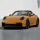 2025款保时捷911 Targa 4 GTS NOREV 1:18 全开仿真合金汽车模型