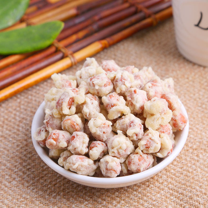 下酒菜零食小吃李氏万兴蛋酥花生原味花生米小包装蛋清脆皮花生