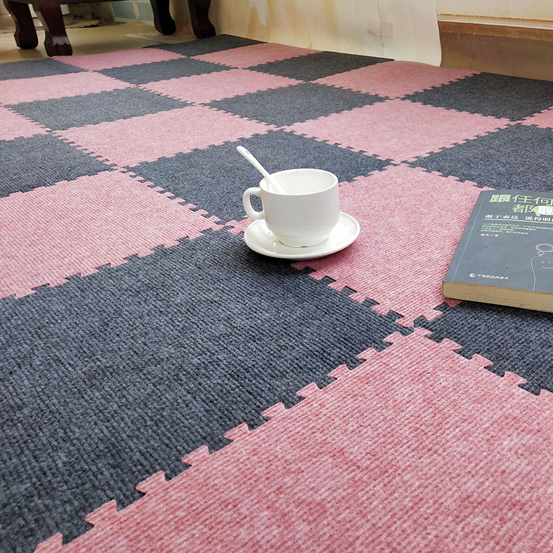 四季通用拼接絨面網紅地毯兒童泡沫地墊家用臥室滿鋪地板墊可水洗在類目 居家布藝, 地墊中 - 來自Buy2taobao.com提供專業的淘寶代購服務