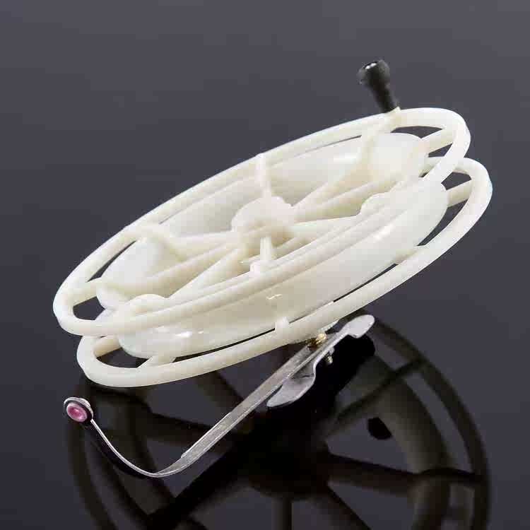 塑料_全塑料八卦轮 手拨轮 绕线轮 双轴承 风车轮纺线轮渔轮鱼竿配件