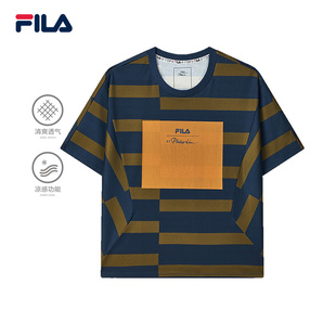 FILA x 3.1 Phillip Lim斐乐官方主题logo印花短袖纯棉女款T恤