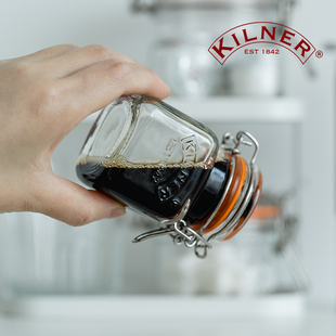 小罐子英国kilner浓缩咖啡液分装瓶储存蜂蜜装糖粉迷你玻璃密封罐