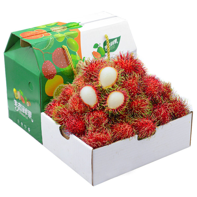 现货大果 泰国进口红毛丹毛荔枝新鲜5斤整箱当季热带水果包邮10
