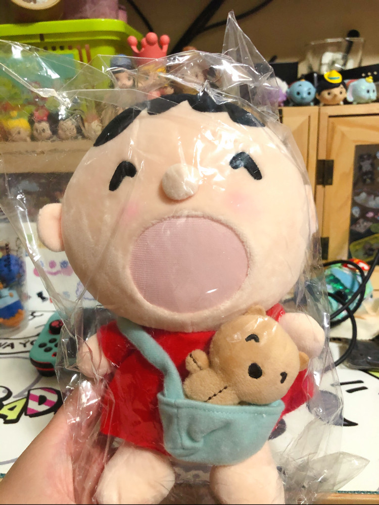 三丽鸥sanrio口袋系列斜挎包大口仔茉莉兔樱桃兔毛绒公仔玩偶玩具