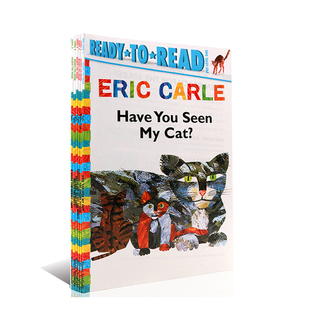 卡尔爷爷系列读本平装 eric 分级阅读 共6册合售 carle read 英文绘本