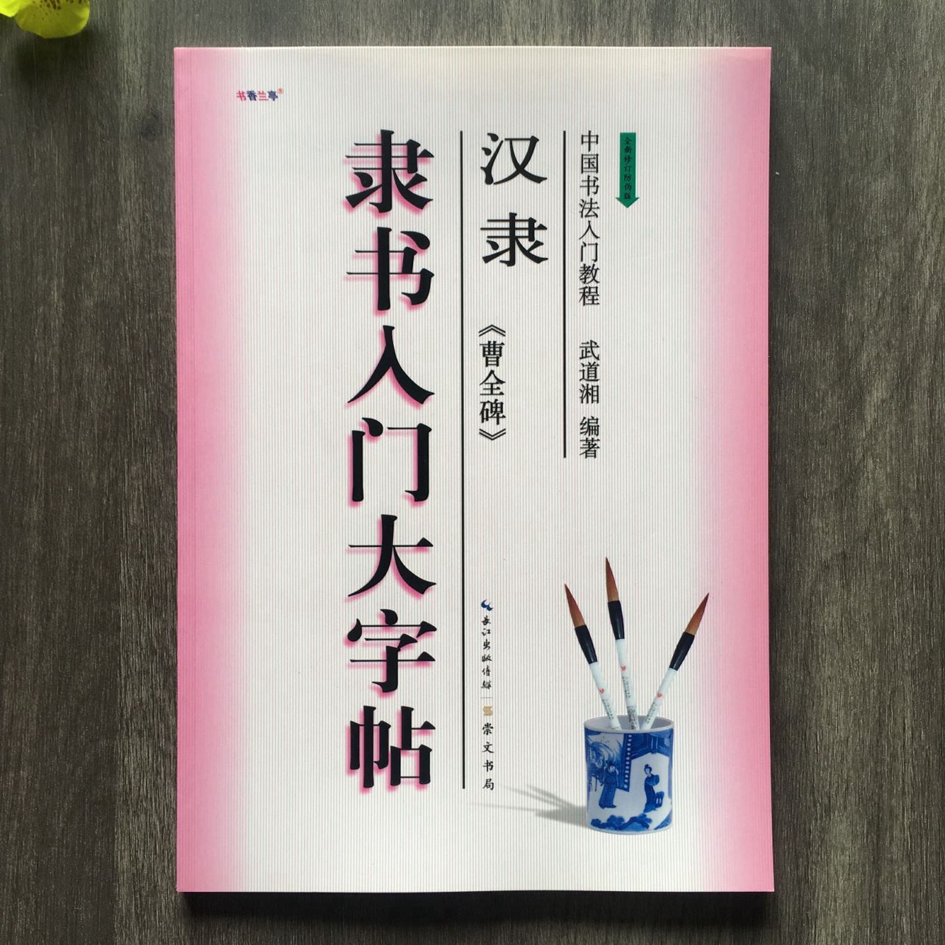 隶书入门大字帖汉隶曹全碑中国书法初学入门教程武道湘编著学生成人毛笔字帖培训教程初学者入门