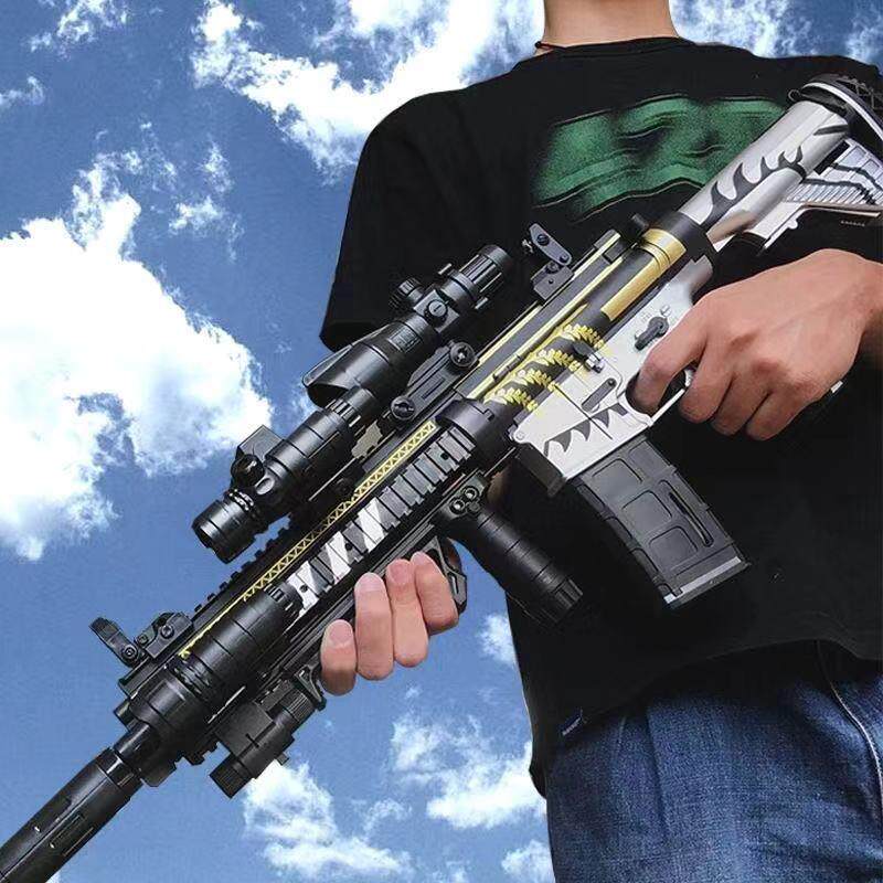 巴雷特狙击枪儿童电动水晶玩具仿真m416手自一体连发专用软弹枪