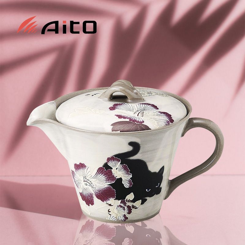 爱陶AITO濑户烧日本原产进口日式抚松庵陶瓷懒人茶壶茶具家用隔热在类目 餐饮具, 茶具, 茶壶中 - 来自Buy2taobao.com提供专业的淘宝代购服务