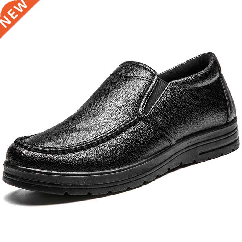 Men Loafers Light Leather Casual Shoes 2022 Autumn Male Outd