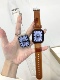 适用苹果手表applewatch高级透明表带硅胶iwatch123456se男女款潮