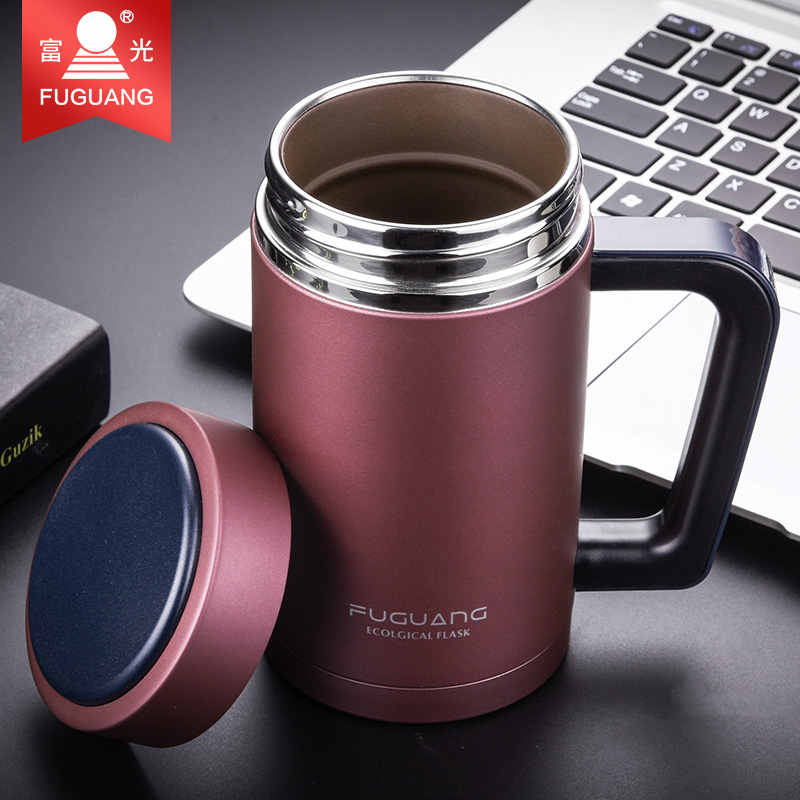 瓷内胆保温杯富光图片